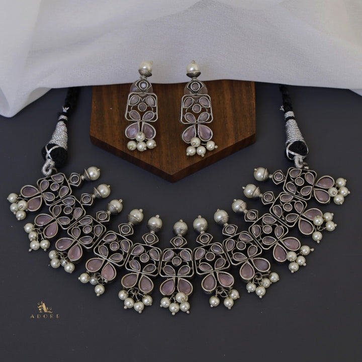 Ruthina Neckpiece With Earring