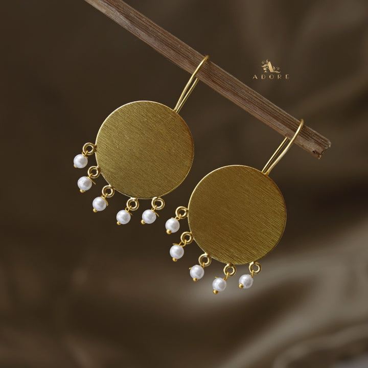 Naava Circle Pearl Drops