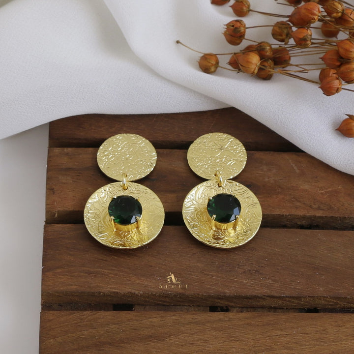 Evani Glossy Circle Earring