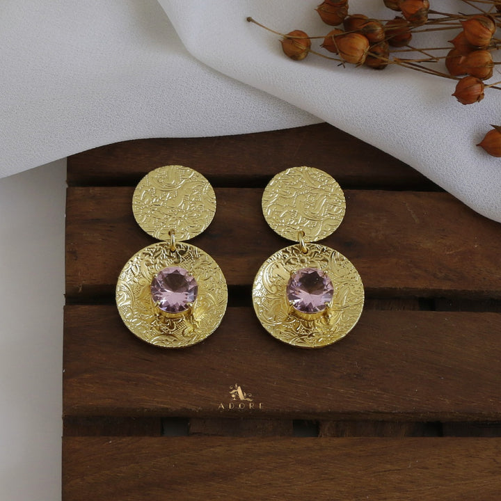 Evani Glossy Circle Earring
