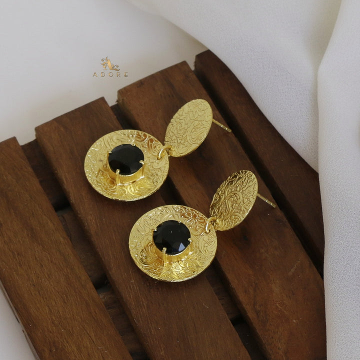 Evani Glossy Circle Earring