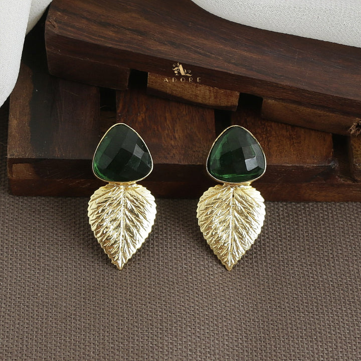 Chitral Leafy Glossy Earring