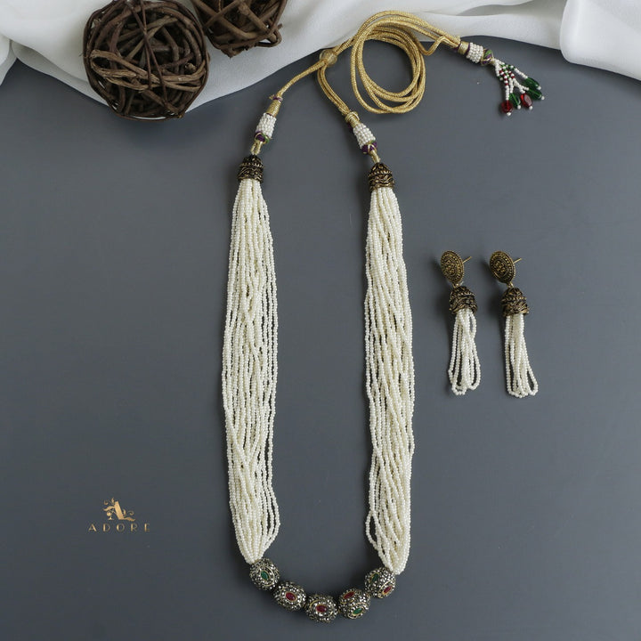 Lexa Long Neckpiece With Earring