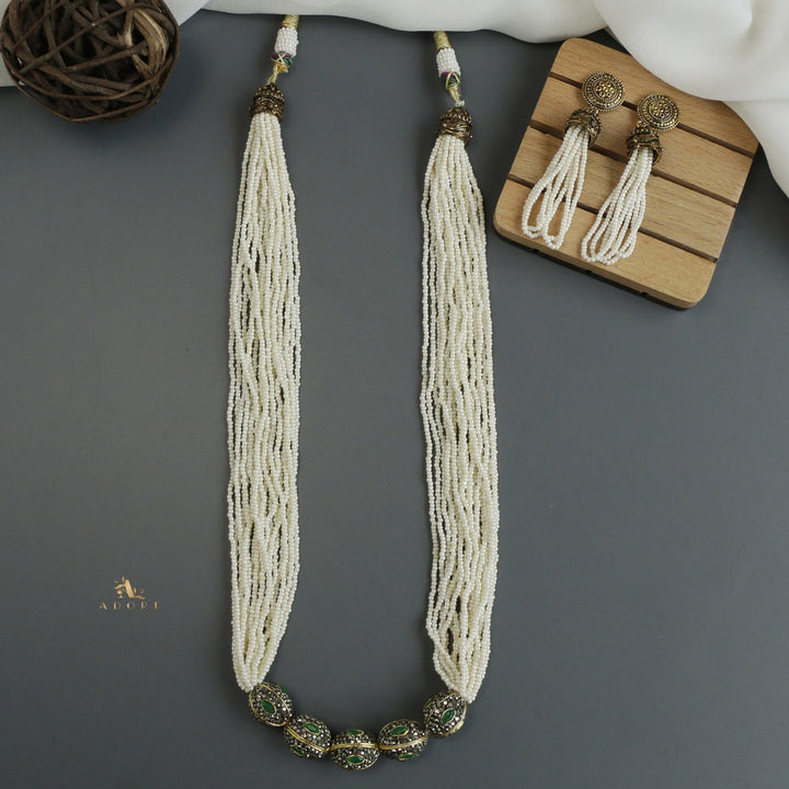 Lexa Long Neckpiece With Earring