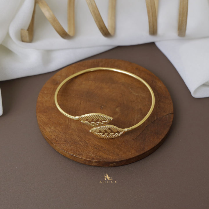 Hema Dual Leaf Bangle