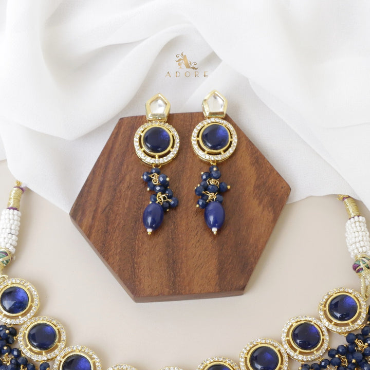 Sakshi  Kundan Neckpiece With Earring