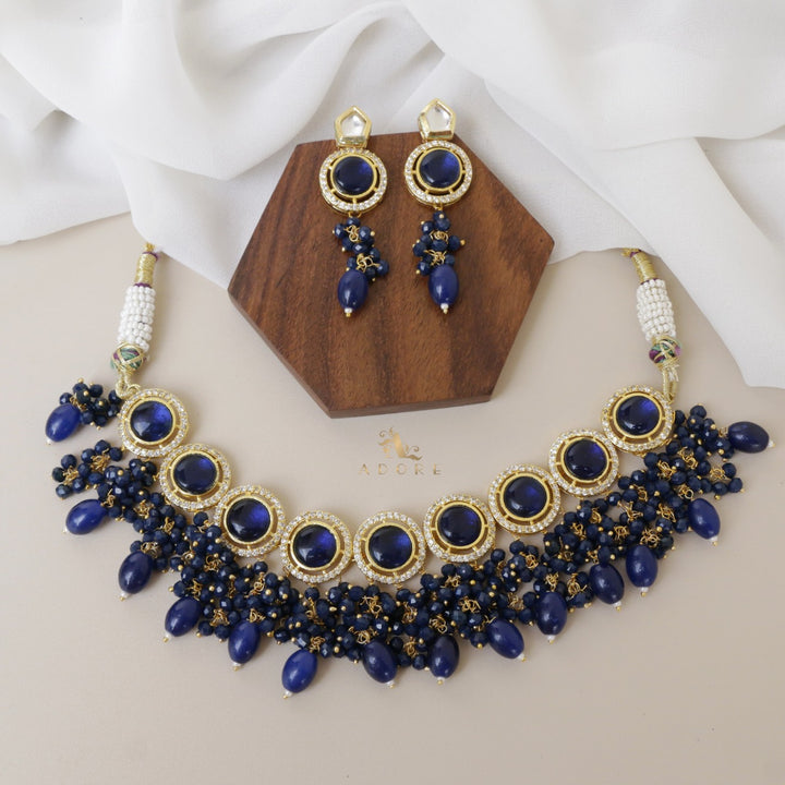 Sakshi  Kundan Neckpiece With Earring