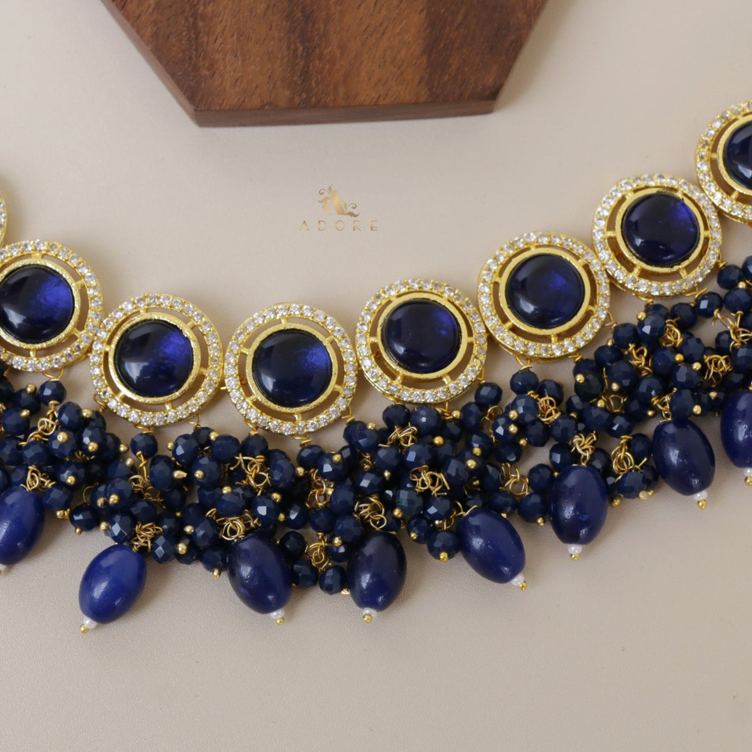 Sakshi  Kundan Neckpiece With Earring