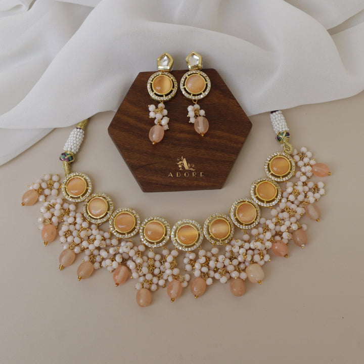 Sakshi  Kundan Neckpiece With Earring
