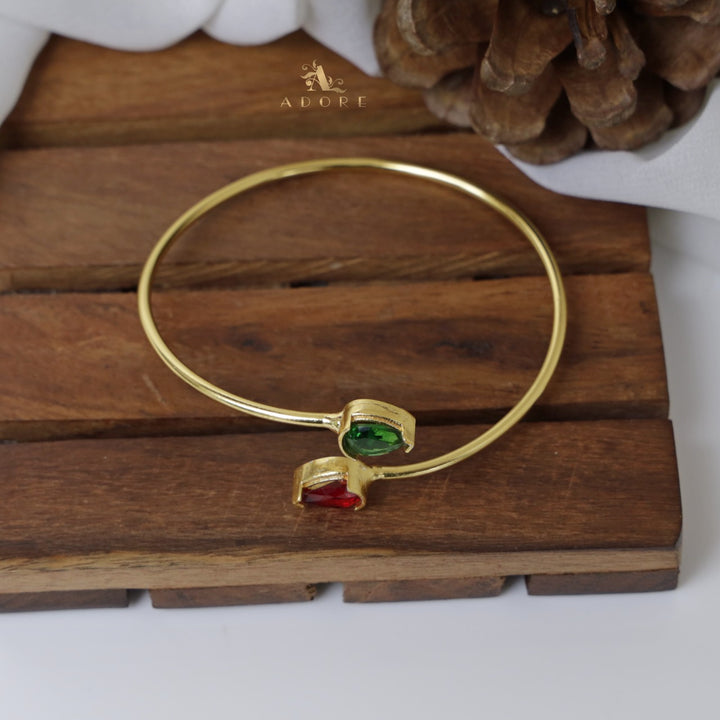 Orla Dual Arrow Bangle