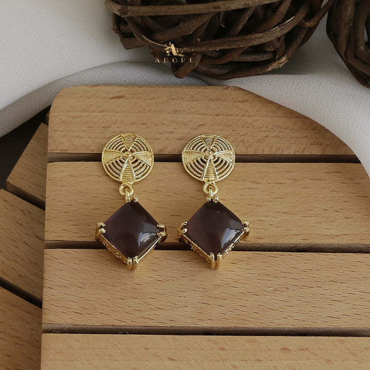 Olaf Umbrella Glossy Earring