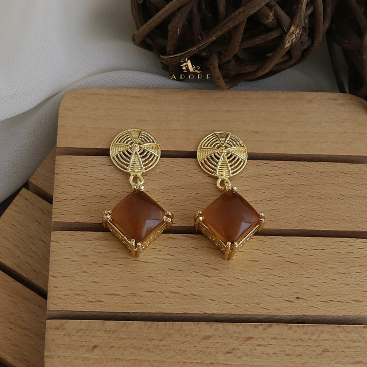 Olaf Umbrella Glossy Earring