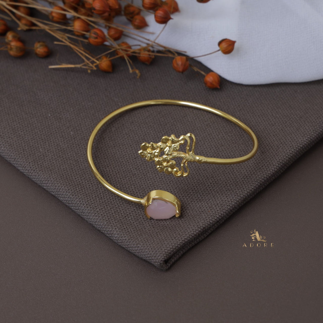 Glovia 3 Flower Glossy Bangle