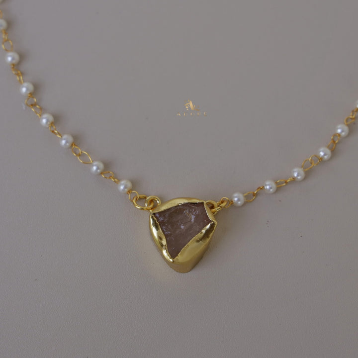 Nasmiya Raw Stone Neckpiece