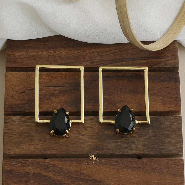 Olero Rectangle Glossy Earring