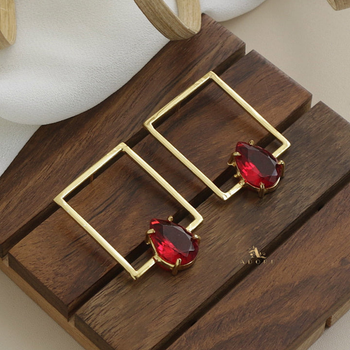 Olero Rectangle Glossy Earring