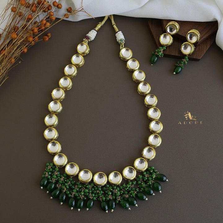 Aranmayi Kundan Neckpiece With Earring