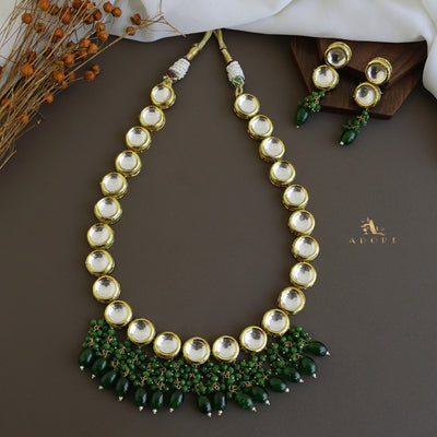 Aranmayi Kundan Neckpiece With Earring