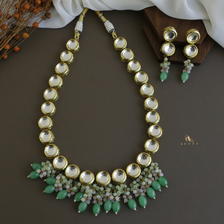 Aranmayi Kundan Neckpiece With Earring