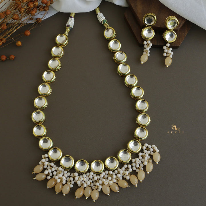 Aranmayi Kundan Neckpiece With Earring
