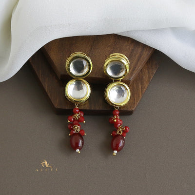 Aranmayi Kundan Neckpiece With Earring