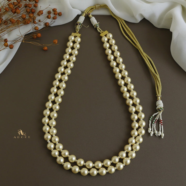 Venisha 2 Layer Pearl Neckpiece