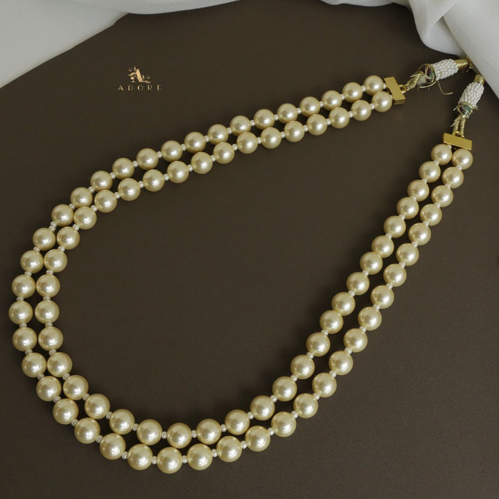 Venisha 2 Layer Pearl Neckpiece