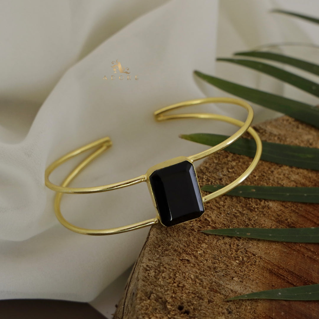 Simora Rectangle Glossy Bangle