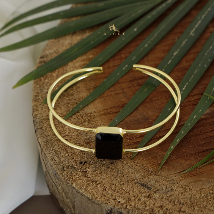 Simora Rectangle Glossy Bangle