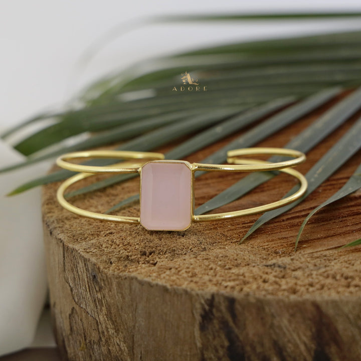 Simora Rectangle Glossy Bangle