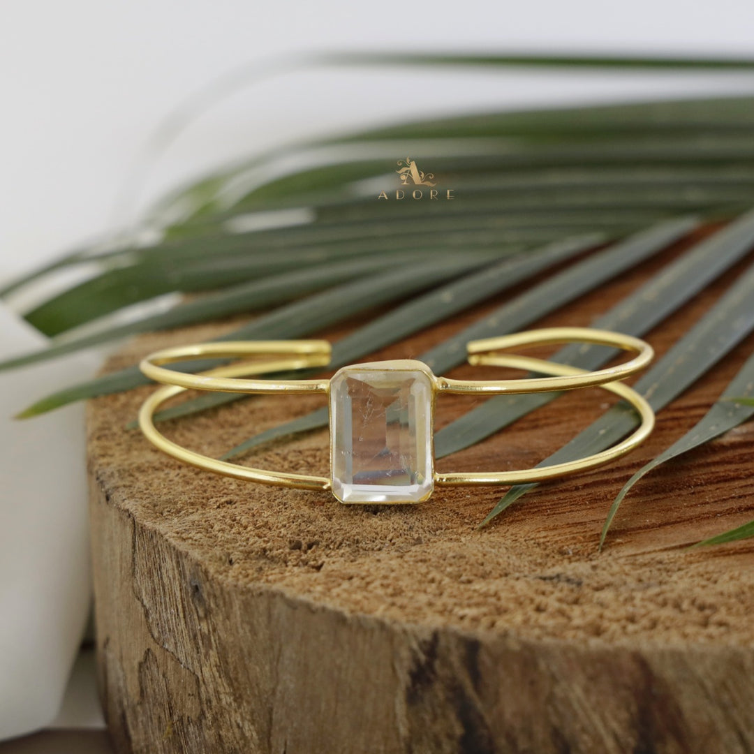 Simora Rectangle Glossy Bangle