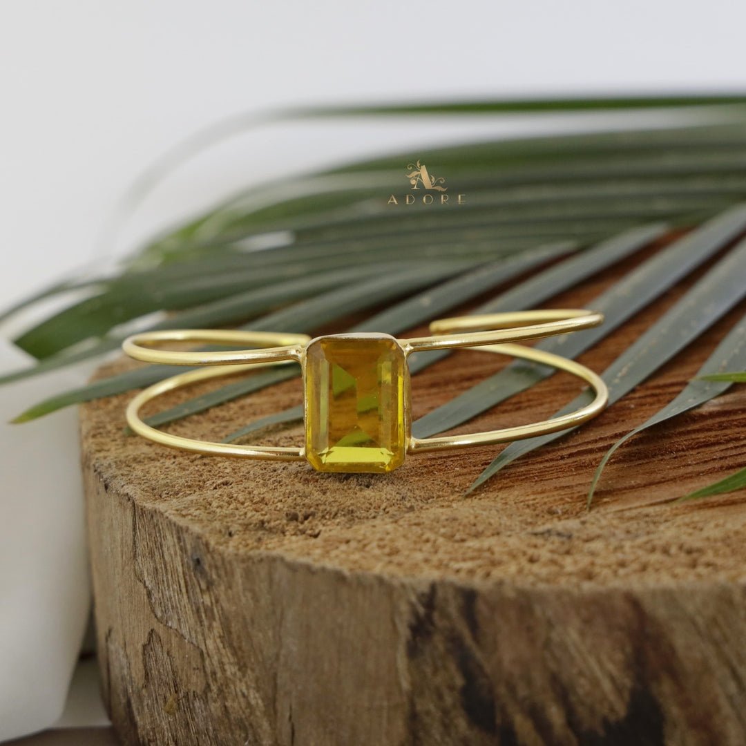 Simora Rectangle Glossy Bangle