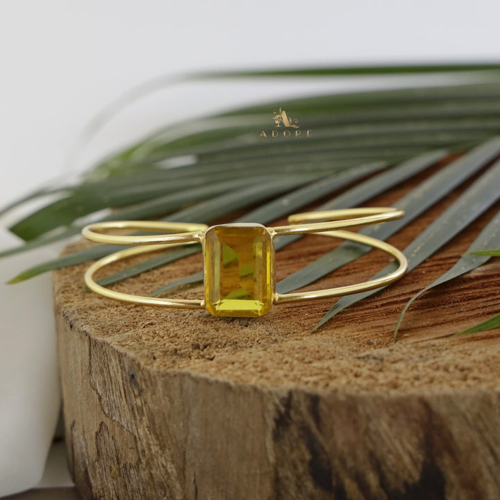 Simora Rectangle Glossy Bangle