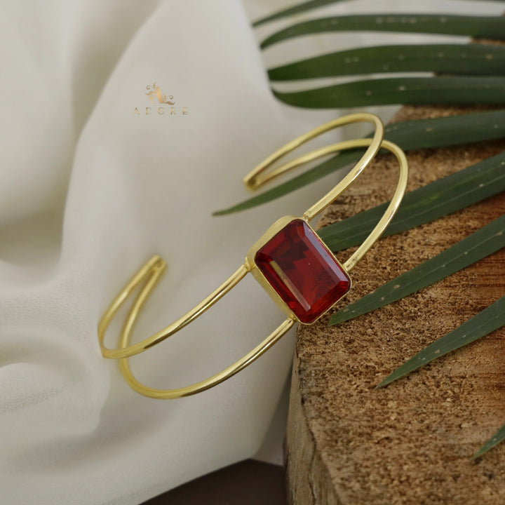 Simora Rectangle Glossy Bangle