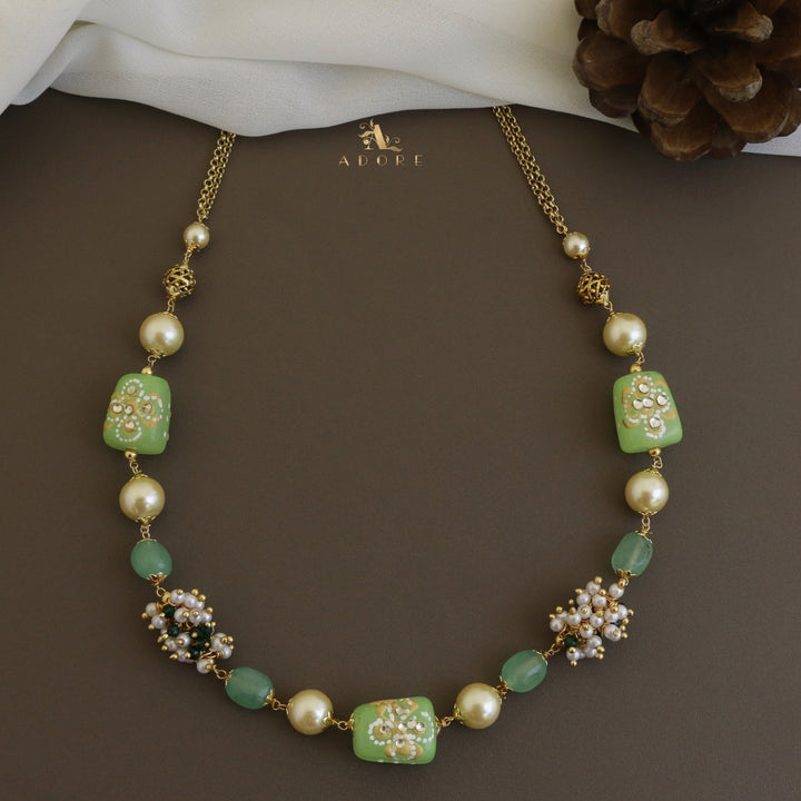 Jylan Pearl Neckpiece With Earring