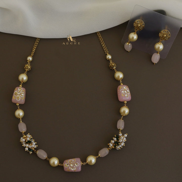 Jylan Pearl Neckpiece With Earring