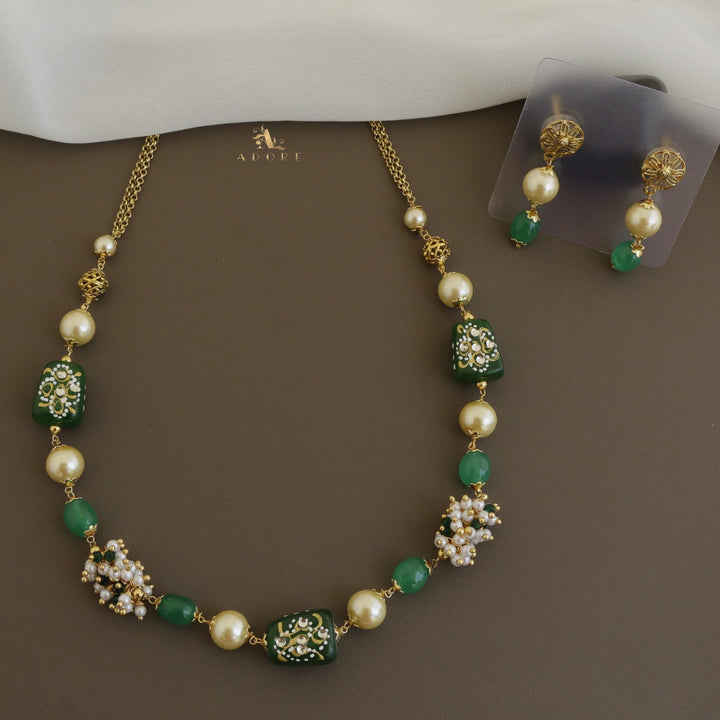 Jylan Pearl Neckpiece With Earring