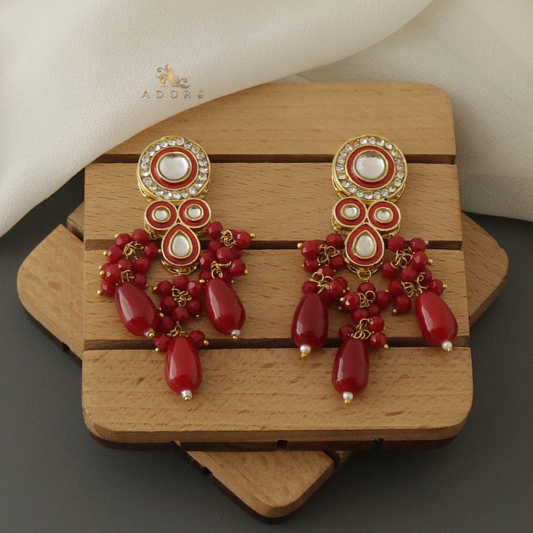 Parinaaz Kundan Neckpiece With Earring