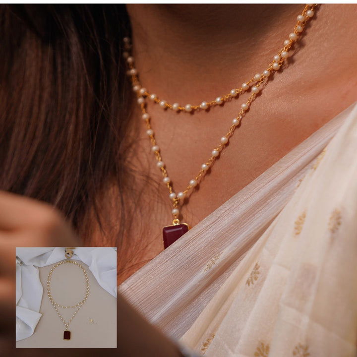 Nasmiya 2 Layer Neckpiece