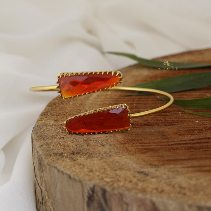 Nysa Glossy Teeth Bangle