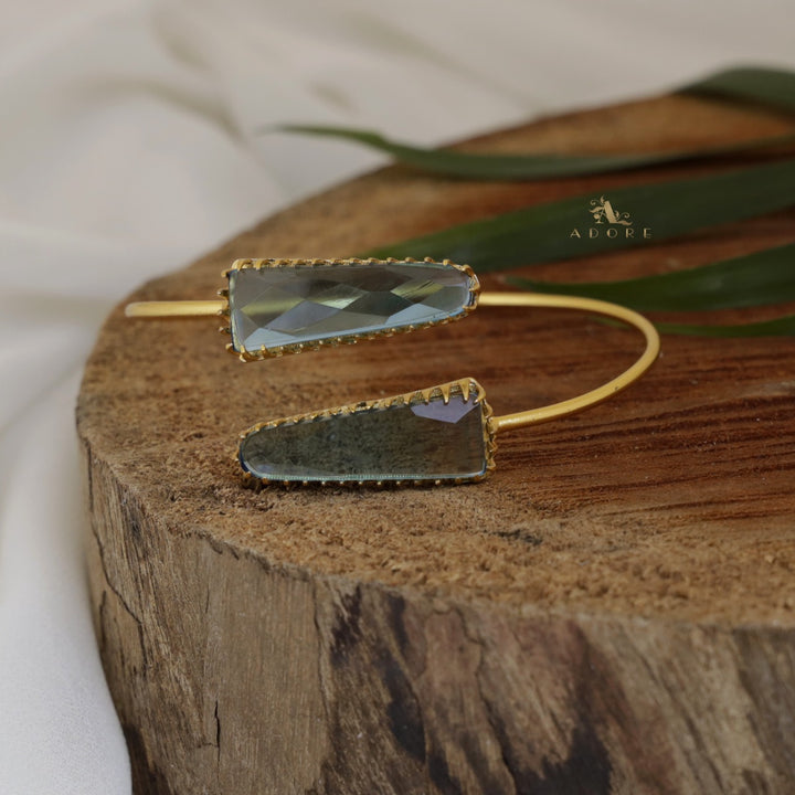 Nysa Glossy Teeth Bangle