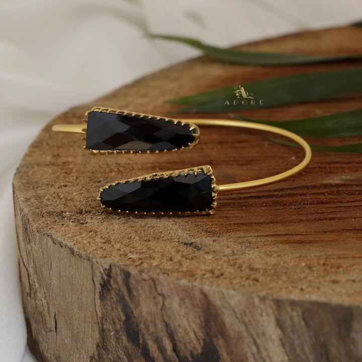 Nysa Glossy Teeth Bangle