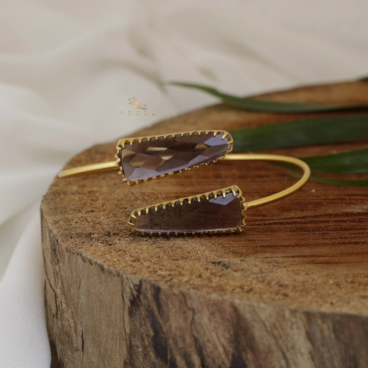 Nysa Glossy Teeth Bangle