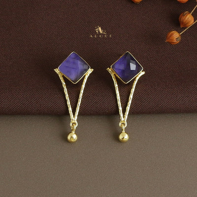 Tezia Glossy Diamond Earring