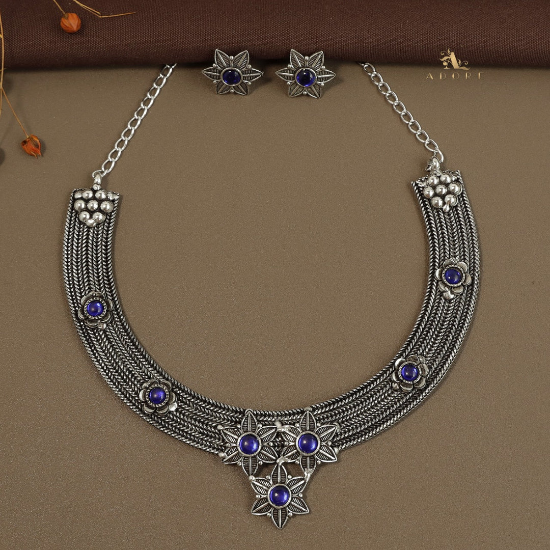 Nakshathra Neckpiece With Earring