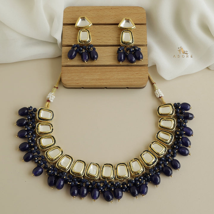 Shivaprabha Kundan Neckpiece With Earring