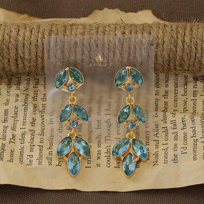 Lovlea Leafy Glossy Earring