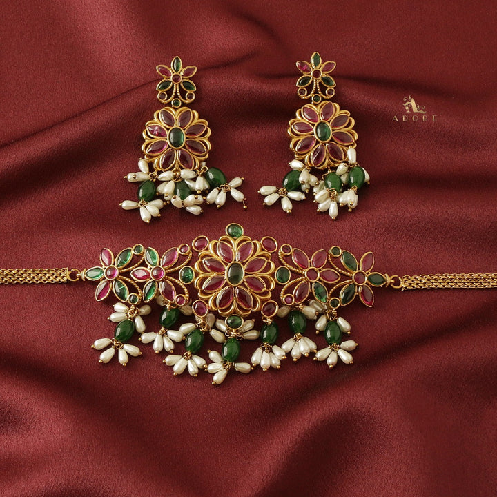 Neeraga Choker With Earring