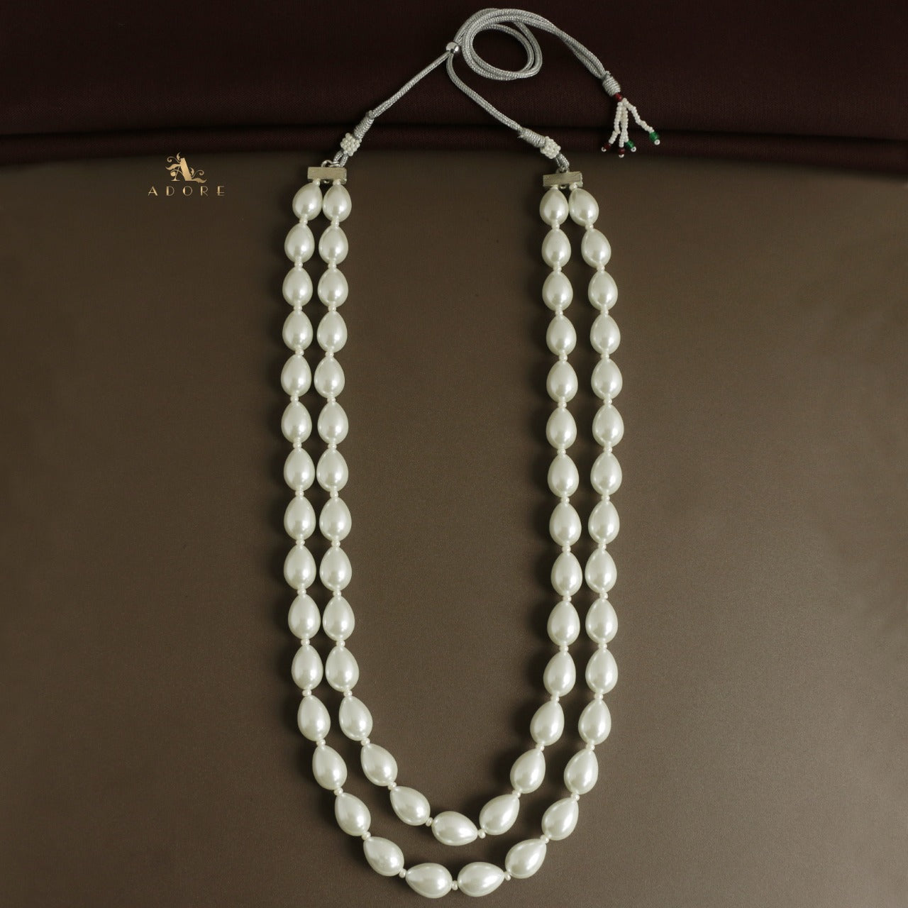 Raeha Shell Pearl 2 Layer Neckpiece