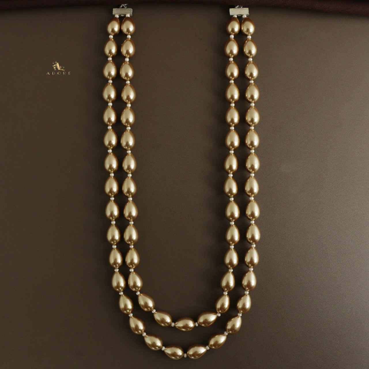 Raeha Shell Pearl 2 Layer Neckpiece